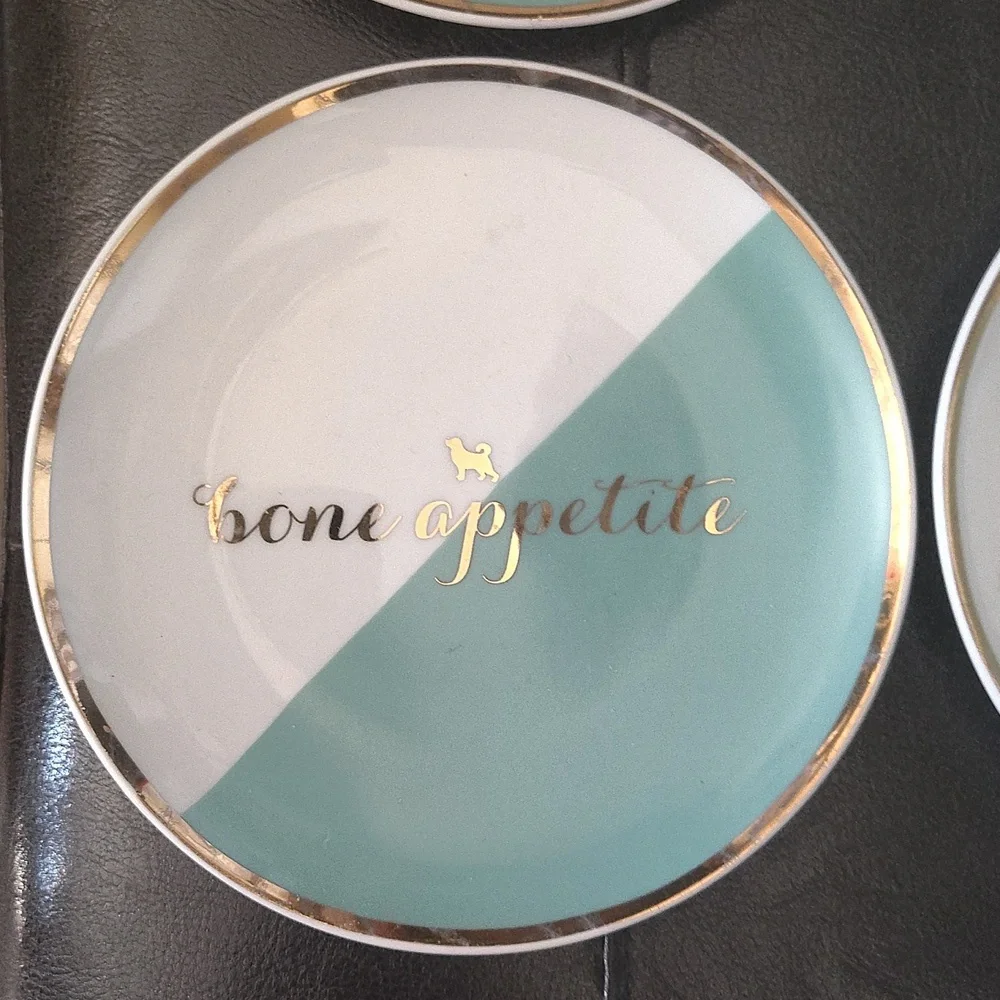 Bone Appetit Plates Set of 4